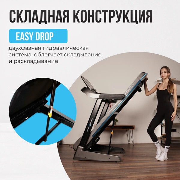 Электрическая беговая дорожка Oxygen Fitness RUSHWAY