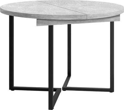 Обеденный стол Millwood Лондон D1100 (Л) раздвижной / 110-150x110x76 - фото