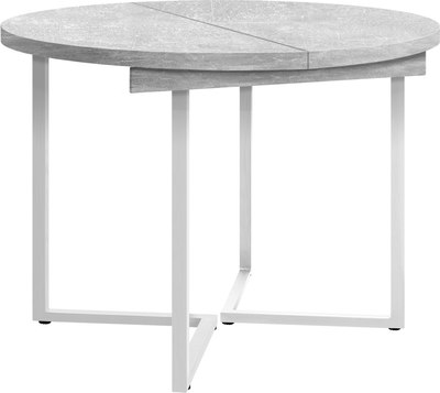 Обеденный стол Millwood Лондон D1100 (Л) раздвижной / 110-150x110x76 - фото