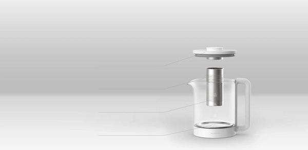 Электрочайник Xiaomi Multifunctional Kettle MJDGNYSH04DEM / BHR9118EU (белый)