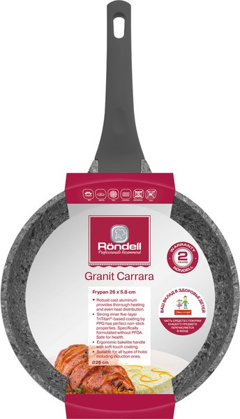 Сковорода Rondell Granit Carrara RDA-1845