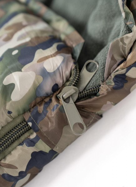 Спальный мешок MedNovtex Камуфляж 20 Флис 225x85см