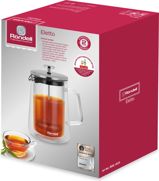 Френч-пресс Rondell Eletto RDS-1823
