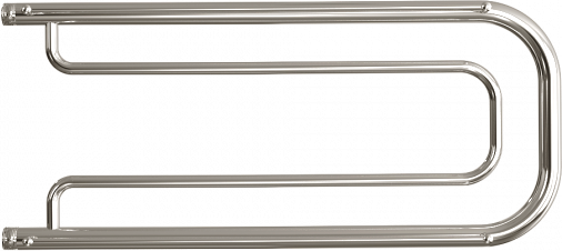 Полотенцесушитель водяной Двин A 32/70 c полкой 1-1/2 - фото