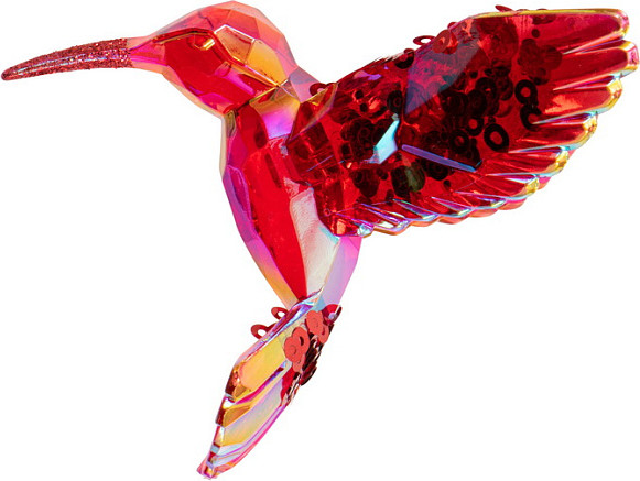 Елочная игрушка Kurt S. Adler Christmas 2024. Колибри / ZCI3077 - фото