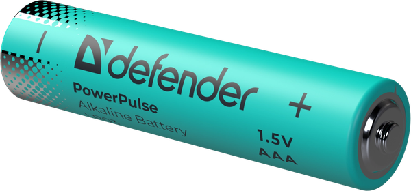 Комплект батареек Defender PowerPulse LR03-4BL ААА / 56023