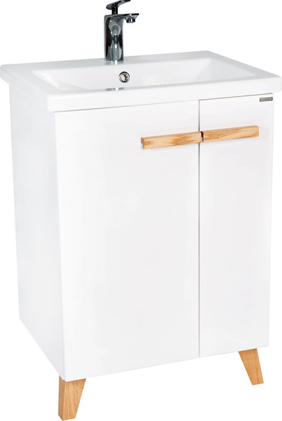 Тумба под умывальник Viant Мюнхен Como 80 / VMUN80COBEL-T2ST - фото