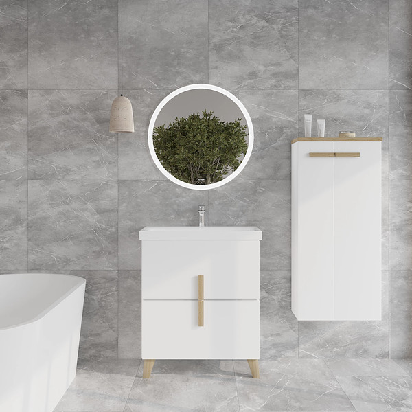 Тумба под умывальник Viant Мюнхен Como 80 / VMUN80COBEL-T2Y