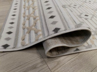 Ковер Radjab Carpet Сканди Сизаль Прямоугольник 10706A / 12257RK