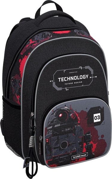 Школьный рюкзак Erich Krause ErgoLine 17L Tech Mind / 62811 - фото