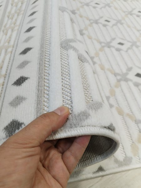 Ковер Radjab Carpet Сканди Сизаль Прямоугольник 10706A / 12246RK