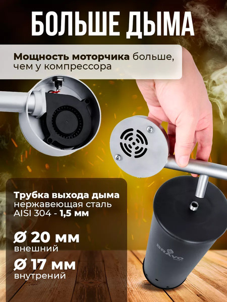 Дымогенератор для копчения Helicon Браво 2