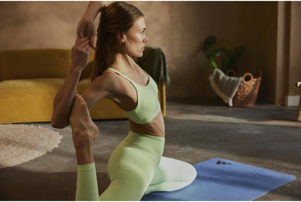 Коврик для йоги и фитнеса Adidas ADYG-10002PI