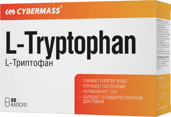 L-триптофан CYBERMASS 650мг - фото