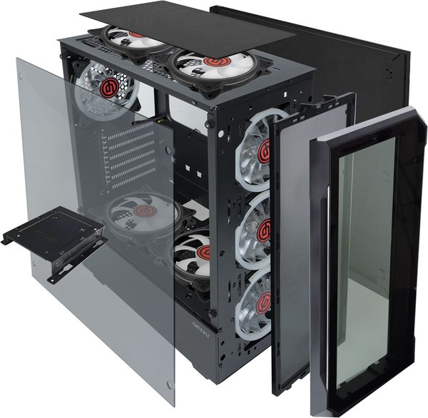 Корпус для компьютера Ginzzu CL320