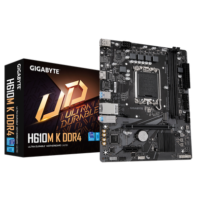 Материнская плата Gigabyte H610M K DDR4 rev. 2.0