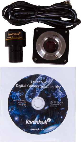 Микроскоп цифровой Levenhuk MED D35T / 74002