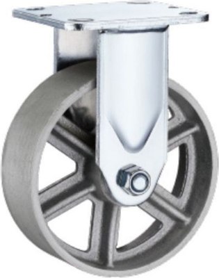 Колесо для тележки складской TOR FCS 63 150мм чугунное (N) / 1048777 - фото