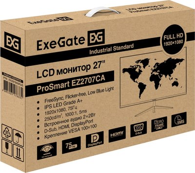 Монитор ExeGate ProSmart EZ2707CA (EX297650RUS)