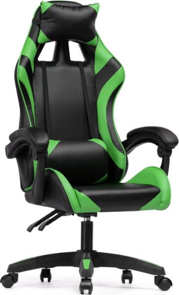 Кресло геймерское Woodville Rodas (черный/зеленый) - фото