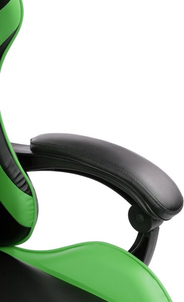 Кресло геймерское Woodville Rodas (черный/зеленый)