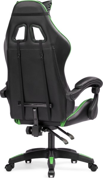 Кресло геймерское Woodville Rodas (черный/зеленый)