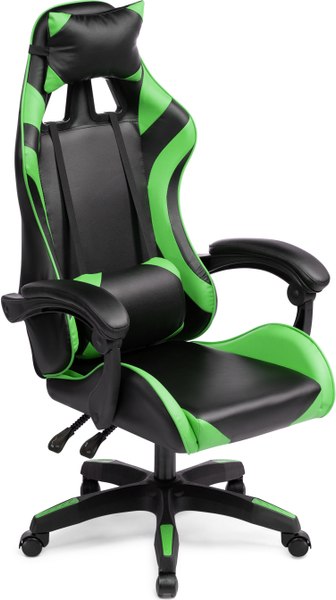 Кресло геймерское Woodville Rodas (черный/зеленый)