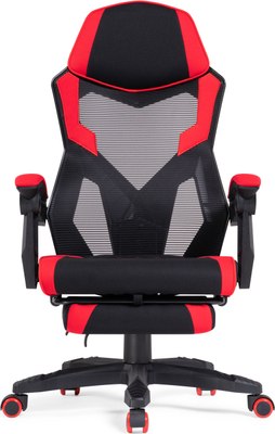 Кресло офисное Woodville Brun (красный/черный)