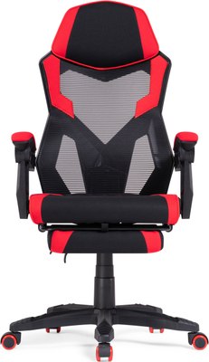 Кресло офисное Woodville Brun (красный/черный)