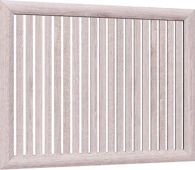 Экран для радиатора Стильный Дом Реечный 120х60см - фото