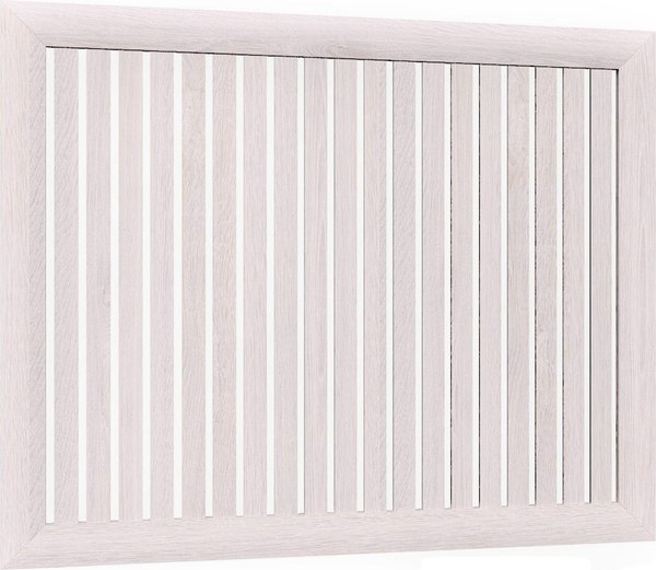 Экран для радиатора Стильный Дом Реечный 90х60см - фото