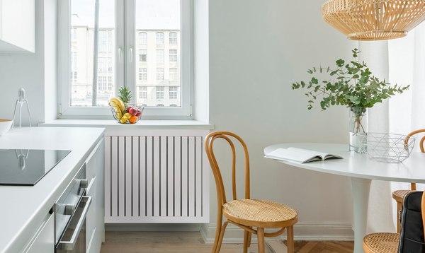 Экран для радиатора Стильный Дом Реечный 90х60см