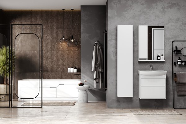 Ванна из искусственного мрамора Belux Виктория ВВИ-1700