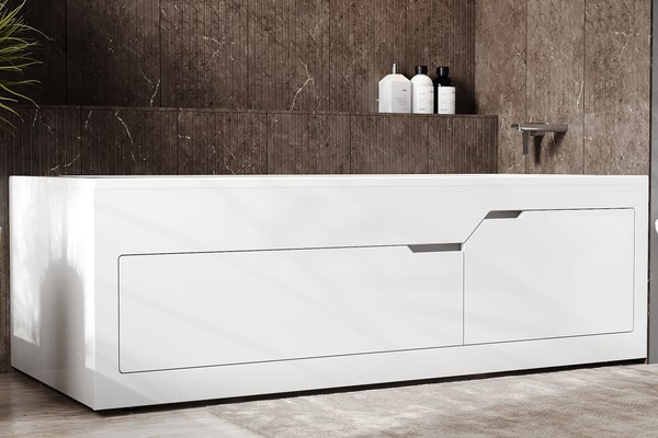 Ванна из искусственного мрамора Belux Виктория ВВИ-1800