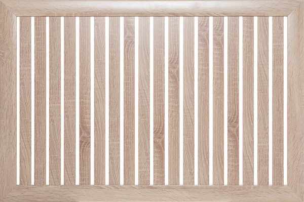 Экран для радиатора Стильный Дом Реечный 90х60см - фото