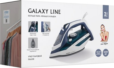 Утюг Galaxy Line GL 6138 (бирюзовый)