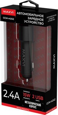 Зарядное устройство автомобильное Maxvi CCM-M242