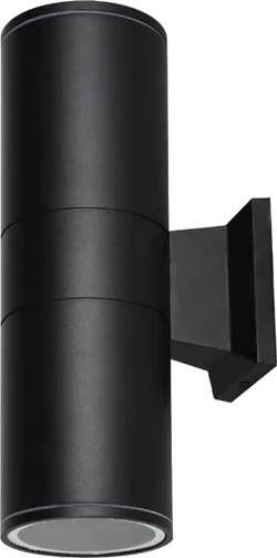 Бра уличное INhome НБУ Цилиндр-2хА60-BL / 4690612059167 - фото