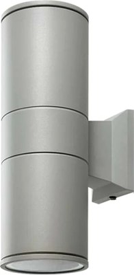 Бра уличное INhome НБУ Цилиндр-2хА60-GR / 4690612059310 - фото