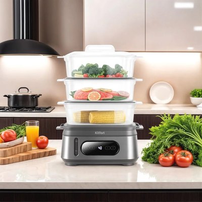 Пароварка стационарная Kitfort КТ-6280