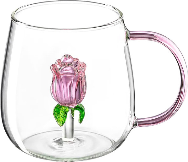 Кружка Elan Gallery Роза / 360190 - фото