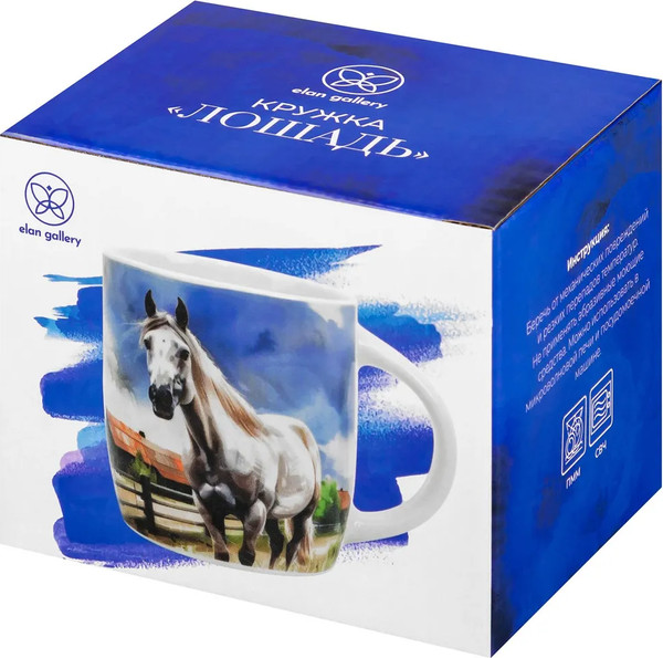 Кружка Elan Gallery Лошадь / 230259