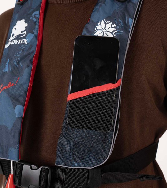 Спасательный жилет MedNovtex Самонадувающийся