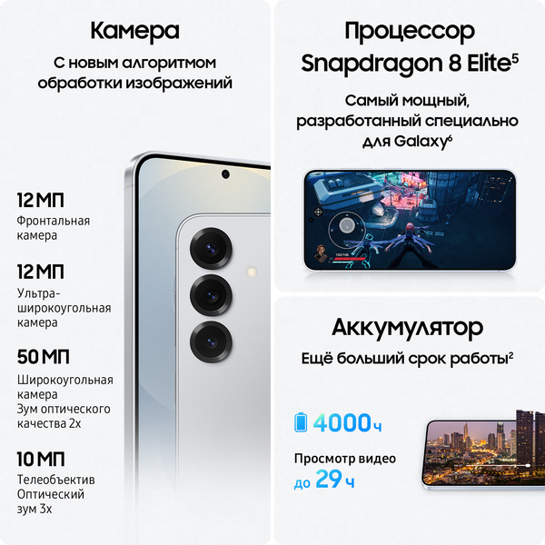 Смартфон Samsung Galaxy S25 12GB/128GB