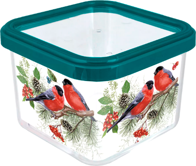 Емкость для хранения Полимербыт Снегири 4326686 - фото