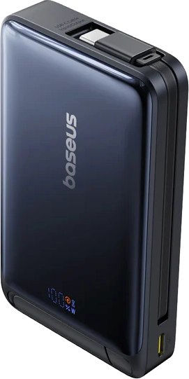 Портативное зарядное устройство Baseus Nomos Qi2 / P10078800123-00 - фото