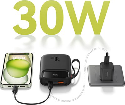 Портативное зарядное устройство Baseus QPow 2 / P10055009113-00