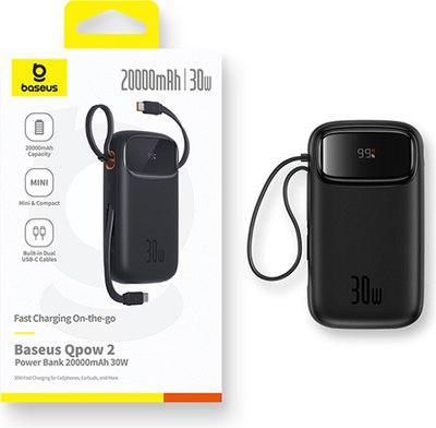 Портативное зарядное устройство Baseus QPow 2 / P10055009113-00