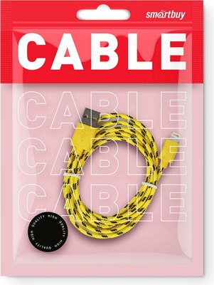 Кабель SmartBuy iK-512n yellow