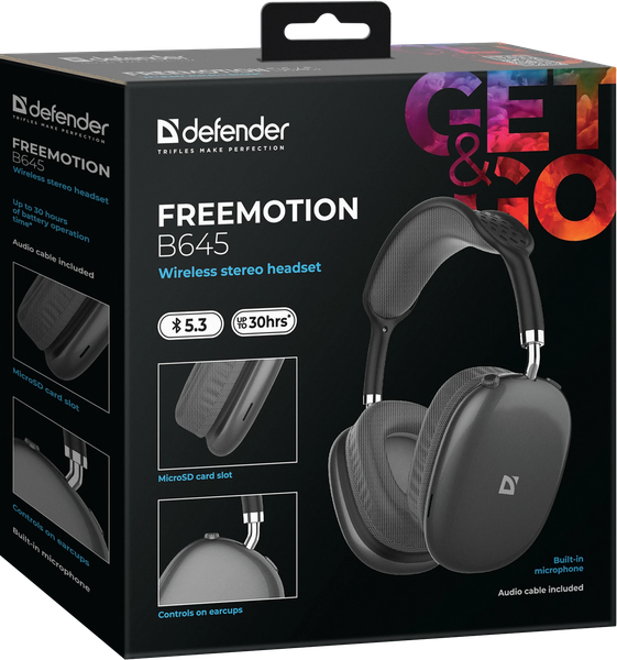 Беспроводные наушники Defender FreeMotion B645 / 63645